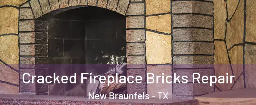  Cracked Fireplace Bricks Repair New Braunfels - TX