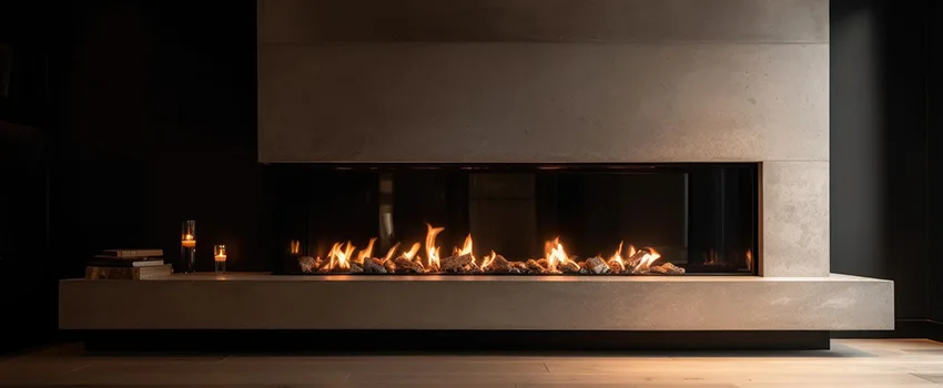 Gas Fireplace Ember Bed Design Services in New Braunfels, Texas