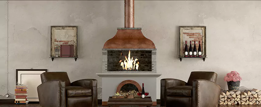 Thelin Hearth Products Providence Pellet Insert Fireplace Installation in New Braunfels, TX
