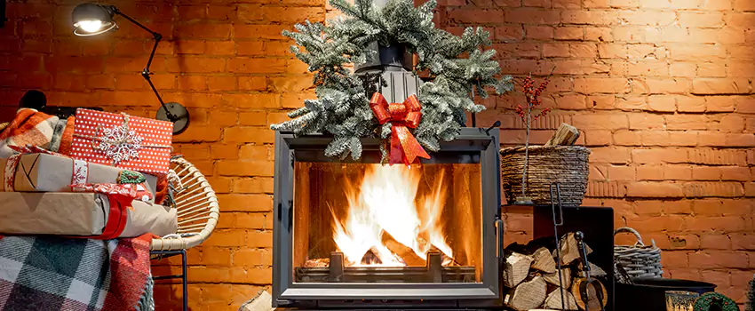 Travis Industries Linear Gas Fireplace Installation in New Braunfels, Texas