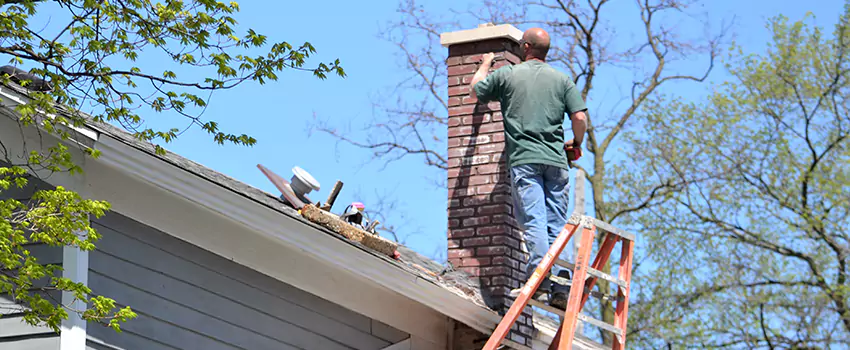 Vinyl and PVC Chimney Flashing Installation in New Braunfels, TX