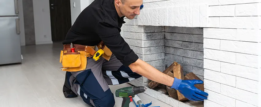 Fireplace Damaged Damper Frame Repair Services in New Braunfels, Texas