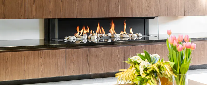 Double-height Fireplace Design Refurbishment in New Braunfels, Texas